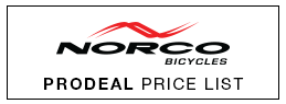 Norco PRO DEAL Price List